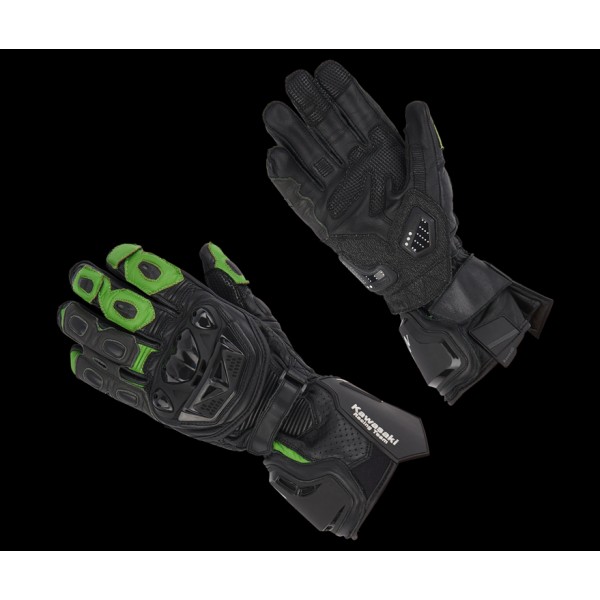 Kawasaki KRT Leather Gloves